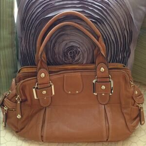 Hype Brown leather tote